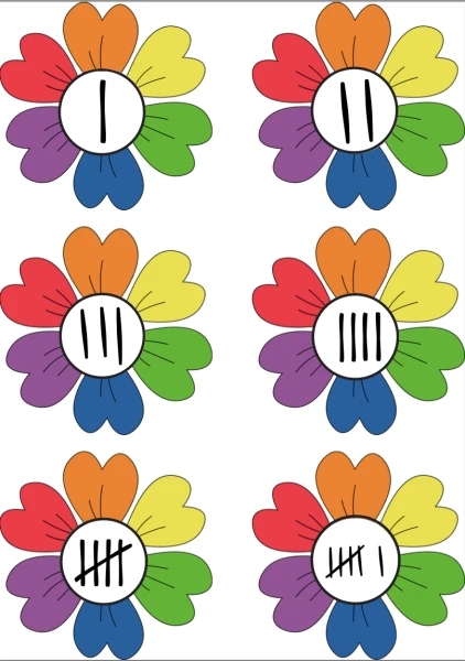 Blumen Stiche
