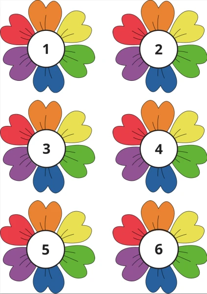 Blumen-Zahlen