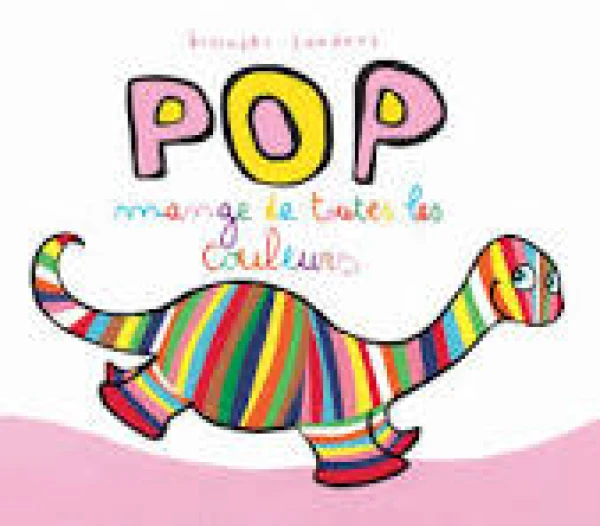 Pop mange de toutes les couleurs