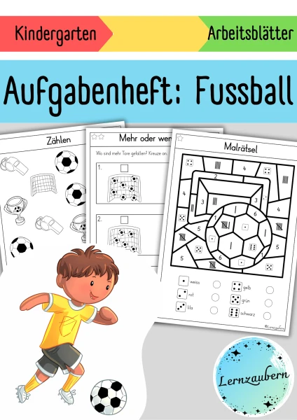 Aufgabenheft Fussball (Kindergarten)