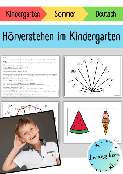 Hörverstehen "Sommer" (Kindergarten)