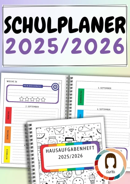 Hausaufgabeheft / Agenda 25/26
