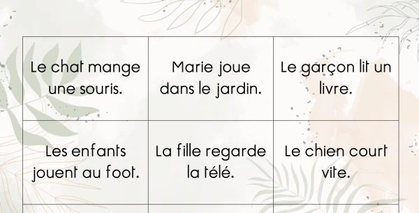 Pronom et sujet