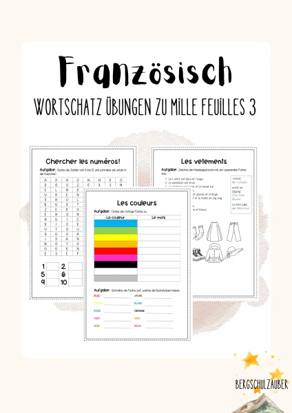 Wortschatz Französisch Mille feuilles 3