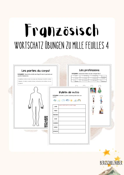 Wortschatz Französisch Mille feuilles 4