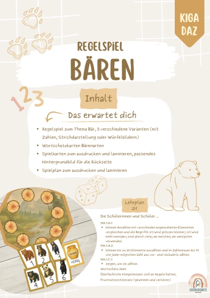 Jeu de règles Ours (espèces)