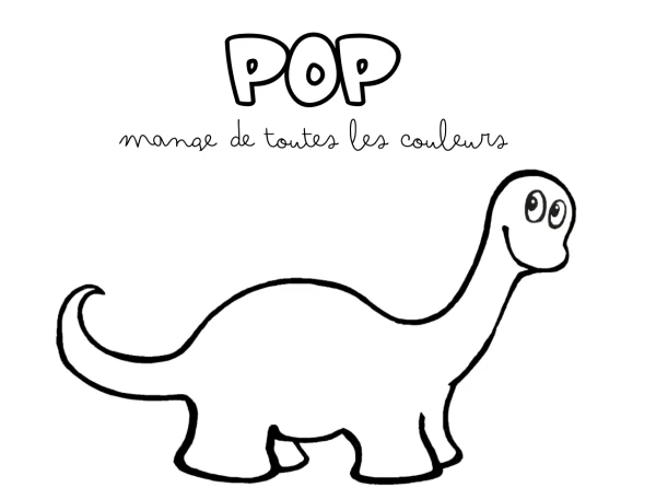 Pop mange de toutes les couleurs