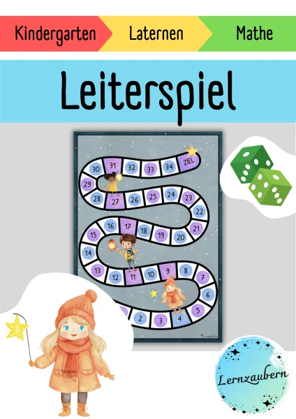 Leiterspiel "Laternen / Laternenumzug / Laternenfest"