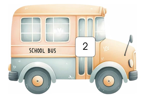Bus de la rentrée, dénombrement