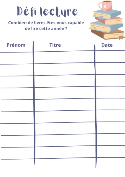 Défi lecture