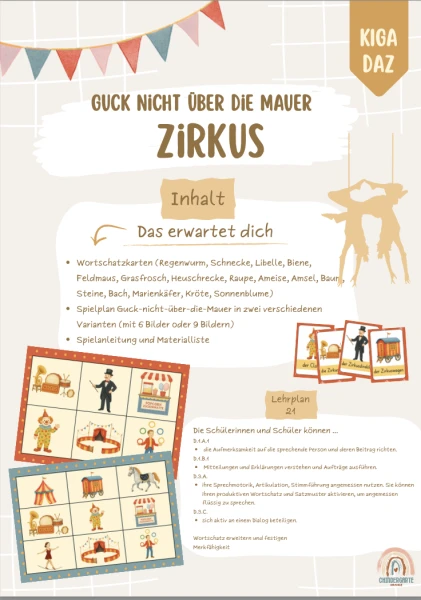 Guck nicht über die Mauer - Zirkus