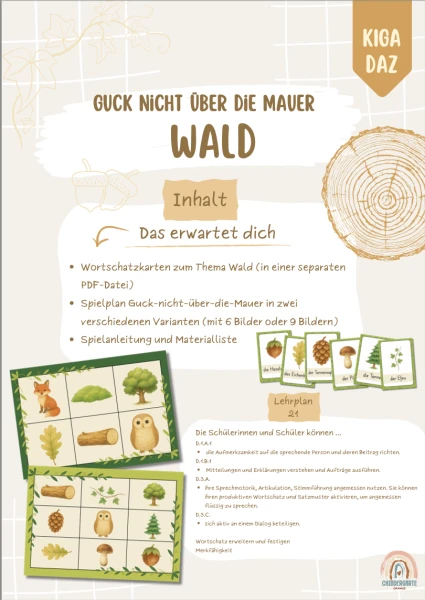 Guck nicht über die Mauer - Wald