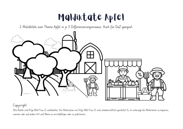 Maldiktate Apfel