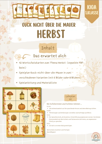 Guck nicht über die Mauer - Herbst