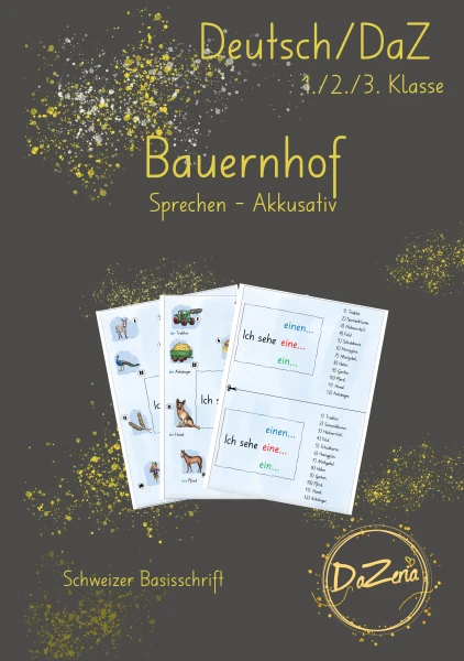 Bauernhof - Akkusativ