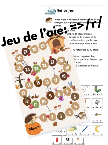 Temps 1: Jeu de l'oie =>/r/