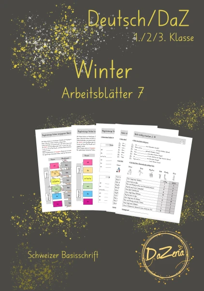 Winter - Verben