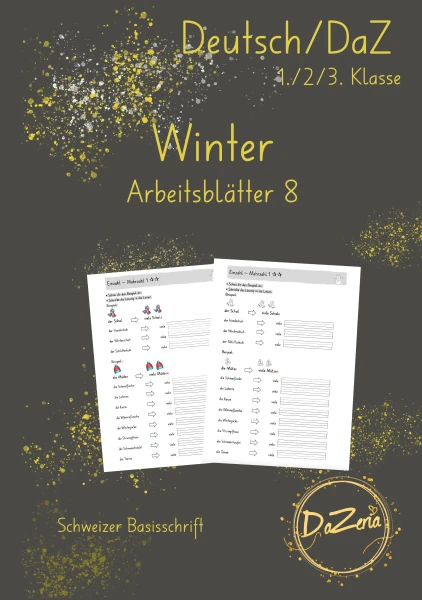 Winter - Einzahl - Mehrzahl