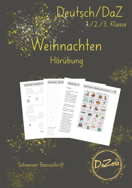 Weihnachten - Hörübung