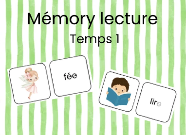 jeu de  lecture mots: temps 1 (a,i,l,r,u,o,é,f,j)