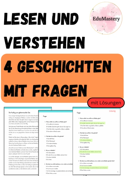 Leseverstehen Klasse 5 und Klasse 6