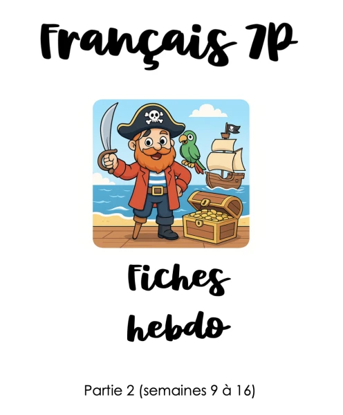 Dossier de devoirs - FRA 7P - Module 2