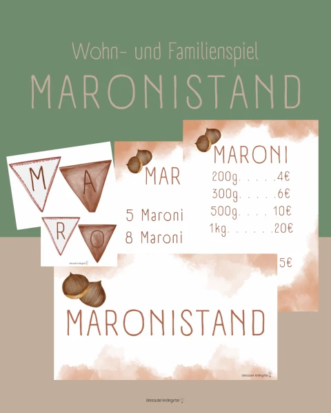 Wohn-und Familienspiel MARONILADEN