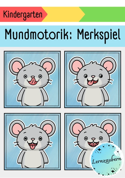 Mundmotorik: Merkspiel