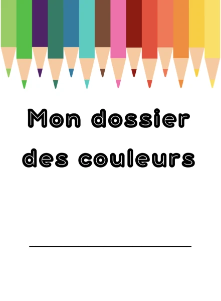 Mon dossier des couleurs