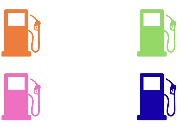 Les stations services de couleurs