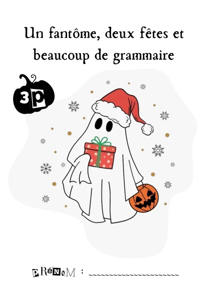 Dossier grammaire 3P - masculin/féminin, déterminants, singulier/pluriel