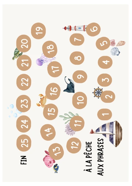 la pêche aux phrases