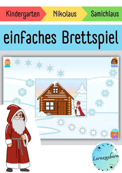 einfaches Brettspiel: Samichlaus
