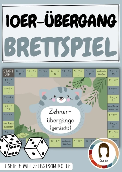 Zehnerübergang üben | Brettspiel