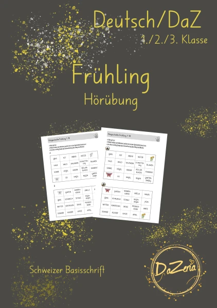 Frühling - Hörübung