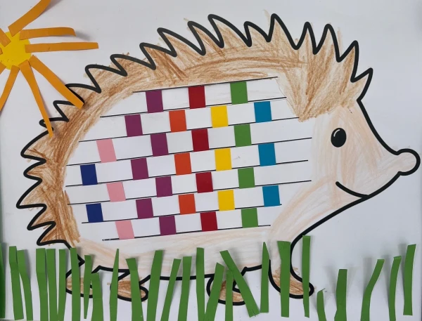Papier Tresses Hérisson