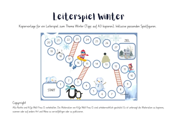 Leiterlispiel Winter