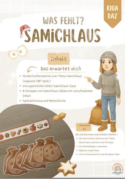 Was fehlt im Samichlaussack?