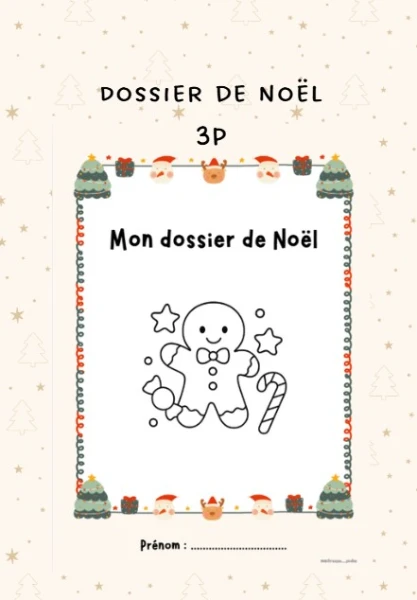 Dossier de Noël - 3P
