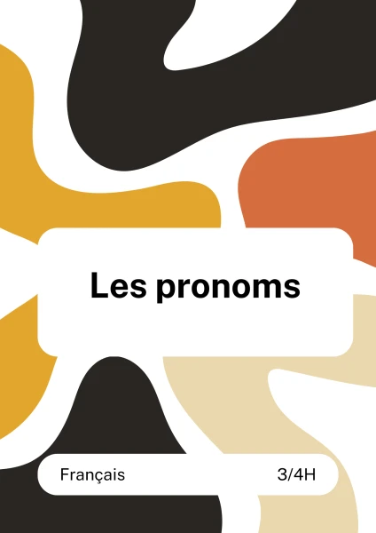 Affichage : les pronoms