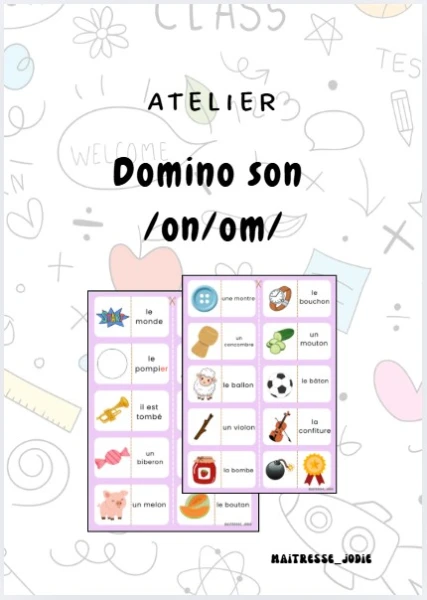 Domino son on/om