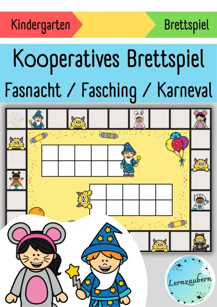 Kooperatives Brettspiel: Fasnacht