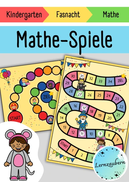Mathe-Brettspiele: Fasnacht