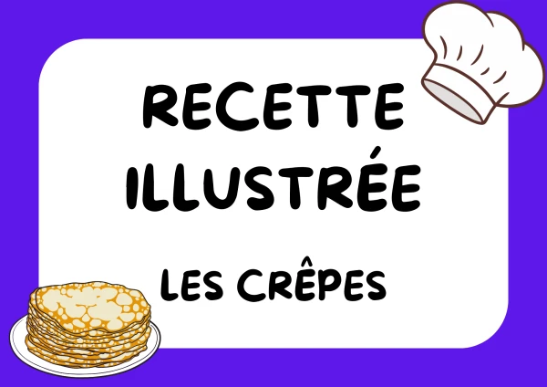 Recette illustrée - Les crêpes