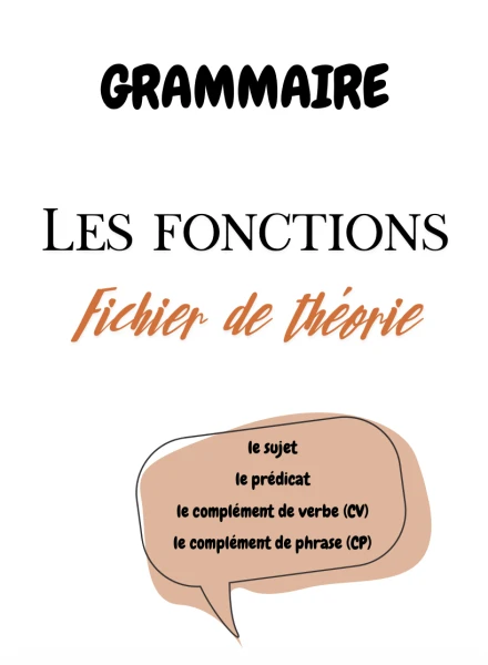 Théorie - Les Fonctions