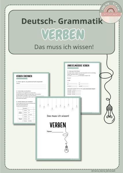 Das muss ich wissen- Verben