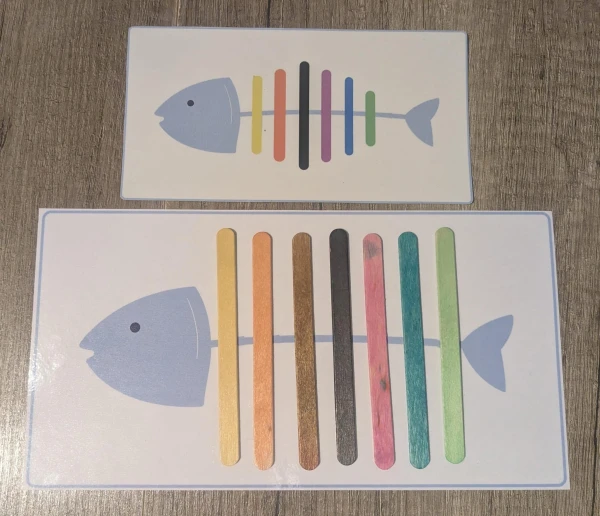 Motricité fine les poissons