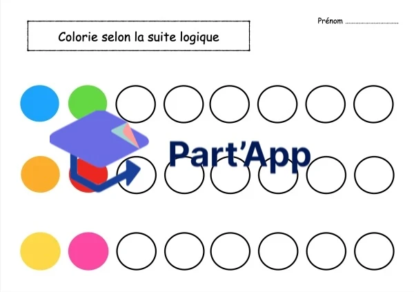 Compléter la suite logique