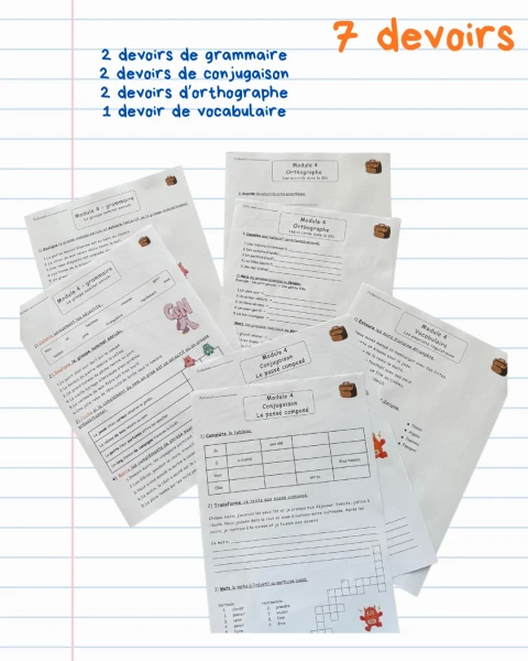 Devoirs module 4 - 6H