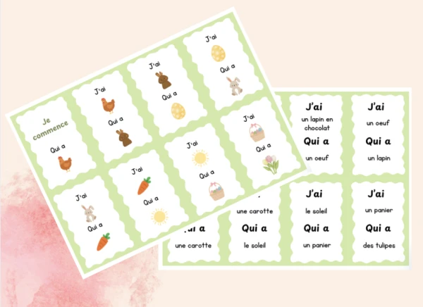 J'ai, qui a - Pâques